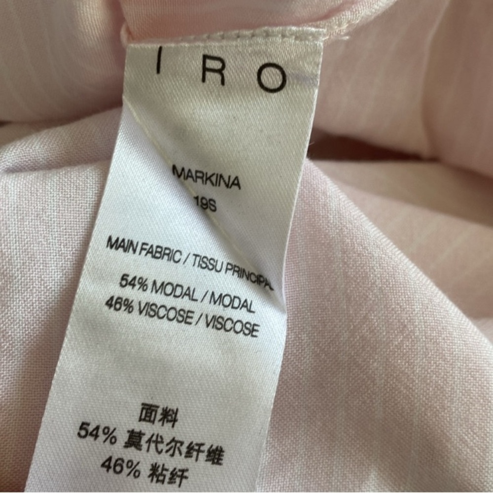 IRO 40 UE Markina Button Front Top - Picture 12 of 13